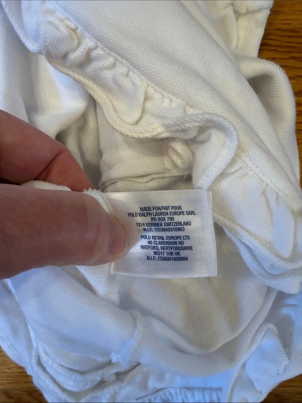 Ralph Lauren crisp white